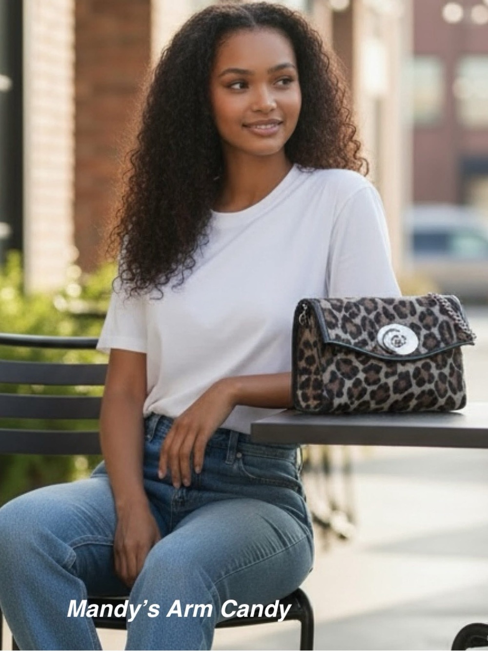 New w/tags Calf Hair Rare Coach Leopard Shoulder Bag OR Clutch